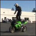 Backflip Off Motrobike